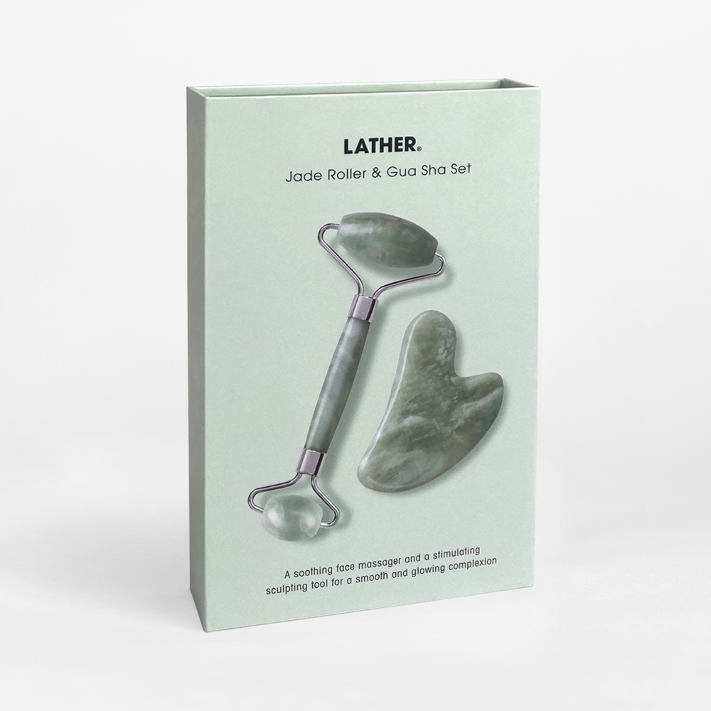 Jade Roller and Gua Sha Set | LATHER