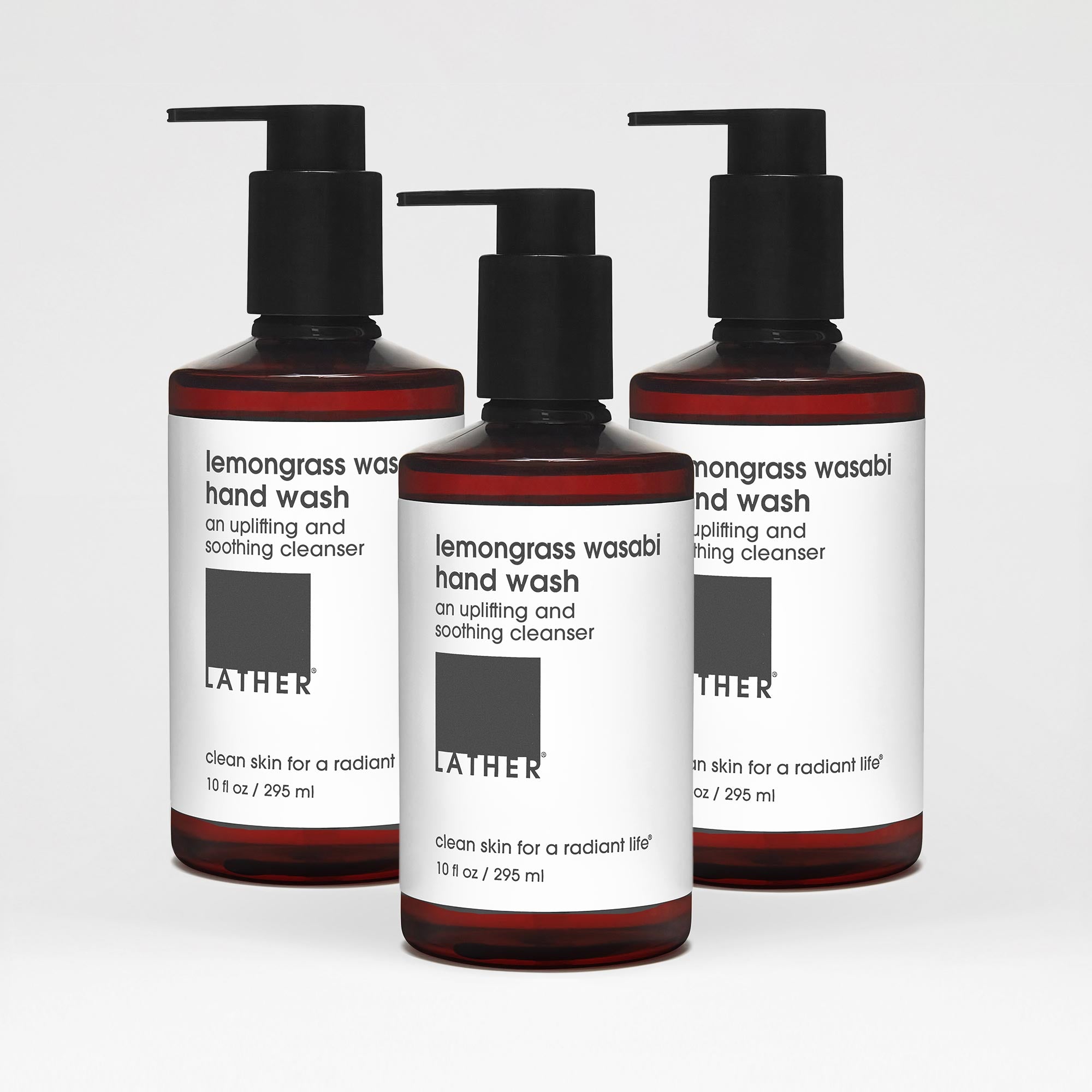 Lemongrass Wasabi Hand Wash Trio